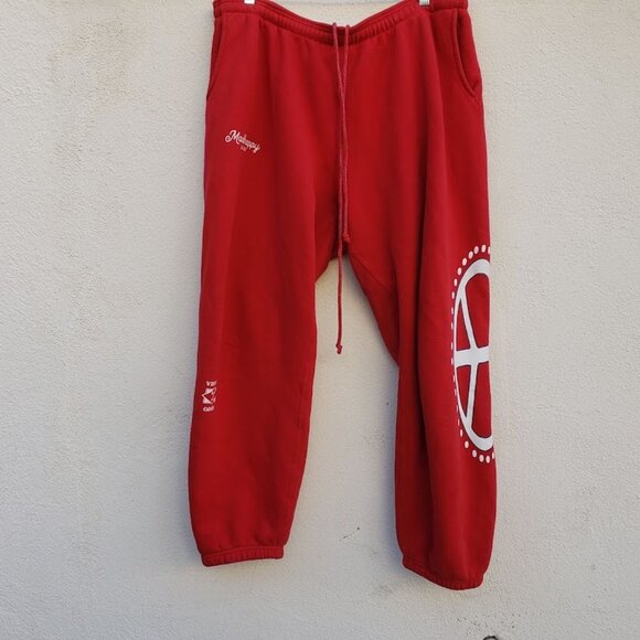 MADHAPPY Vintage Goods Heritage Red Sweatpants - Picture 4 of 11